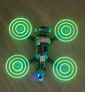 Drone Battery Strap - Gemfan-Props Propeller de luz de Luna
