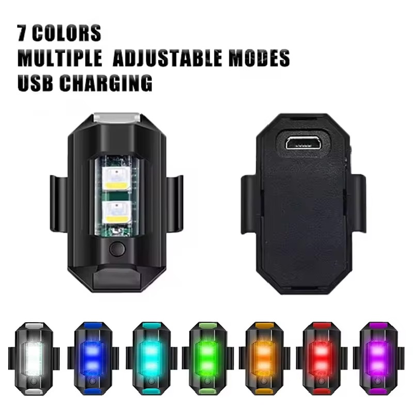 Drone Led Light - Luces Estroboscópicas LED Universales para Motocicleta,