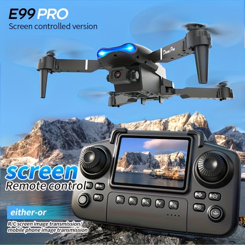 Drone Led Light - Dron plegable E99 PRO MAX con