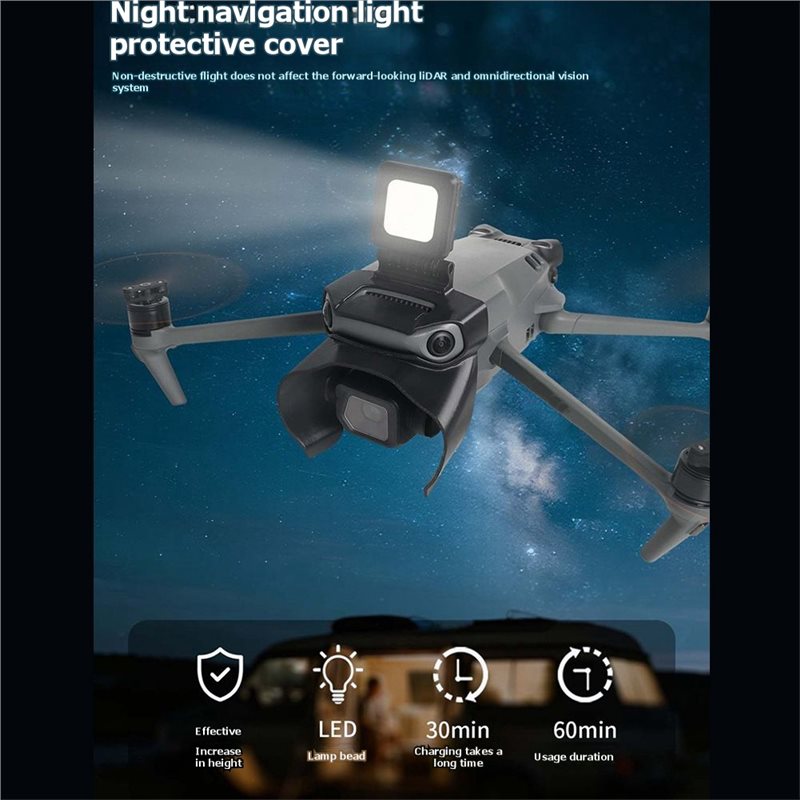 Luz de vuelo nocturno para dro - Drone Led Light reseña y precio