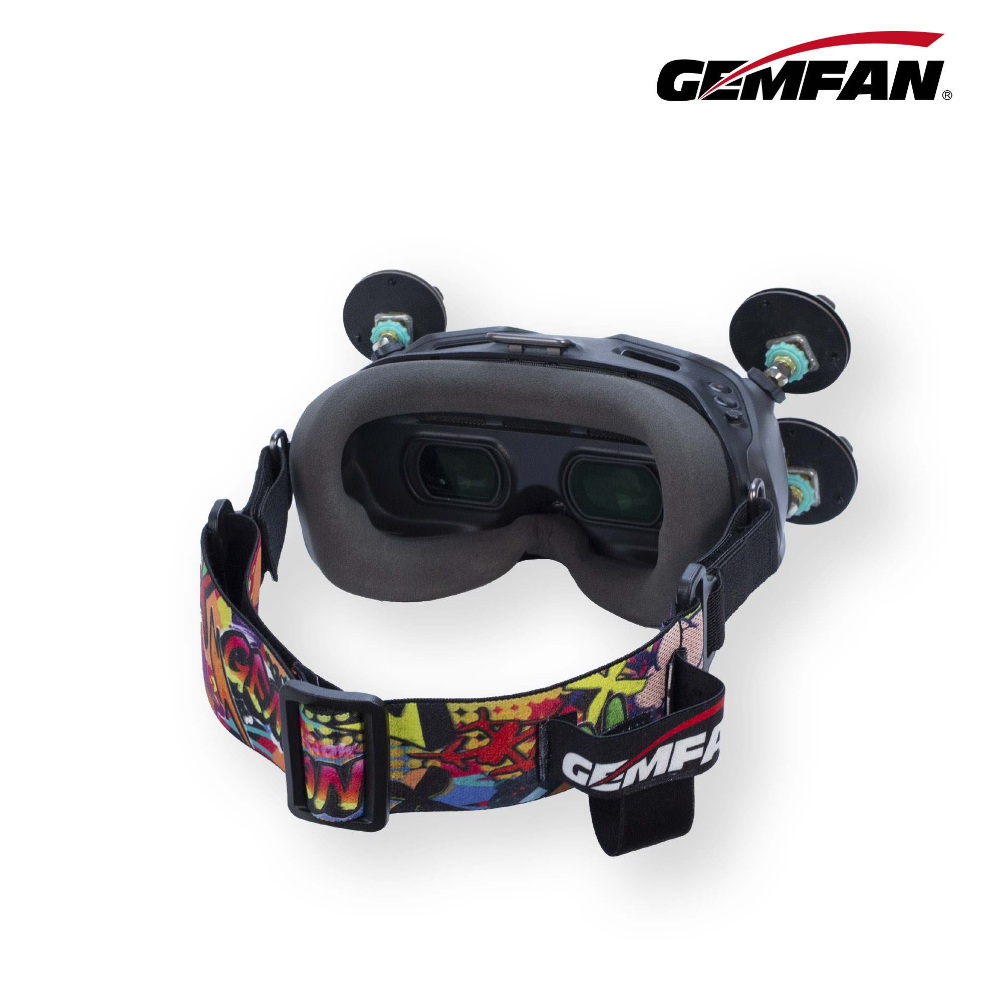 GEMFAN GOGGLE Correa de baterí - Drone Battery Strap reseña y precio