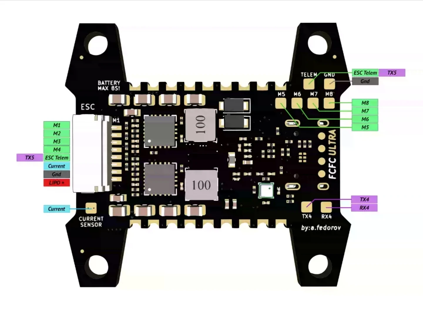 Controlador de Vuelo UniFlyKIS - Drone Buzzer reseña y precio