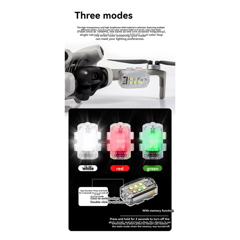 ABZZ: luz LED nocturna para dr - Drone Led Light reseña y precio