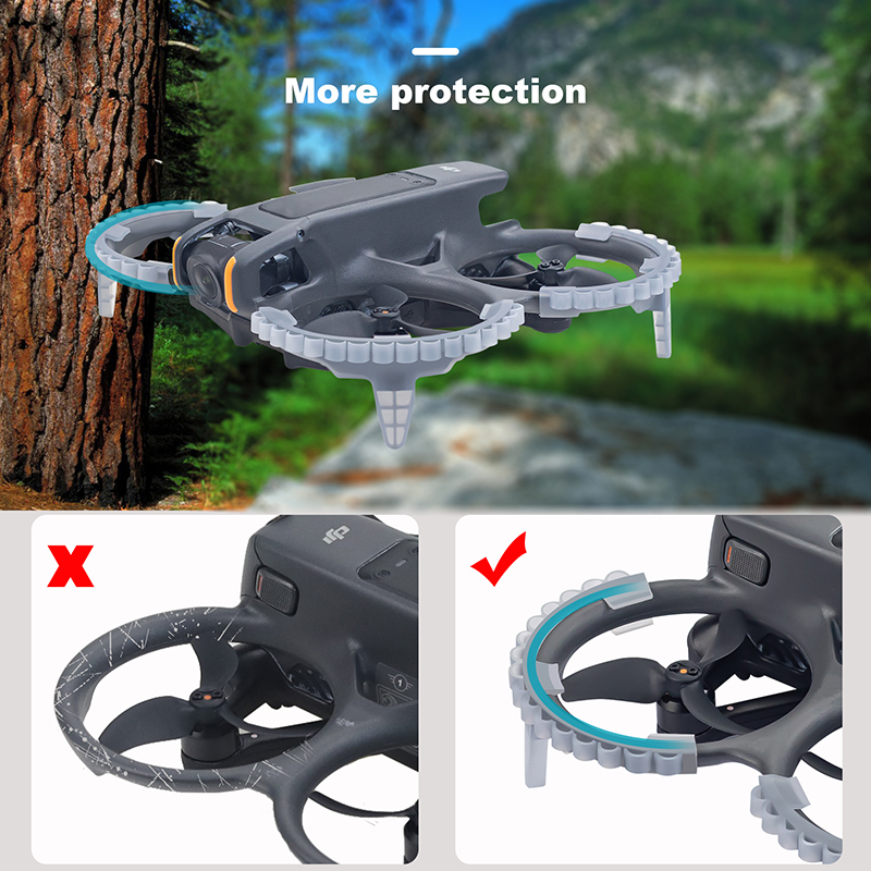 Anillo de hélice de pierna ele - Drone Propeller Guard reseña y precio